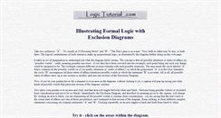 Desktop Screenshot of logictutorial.com